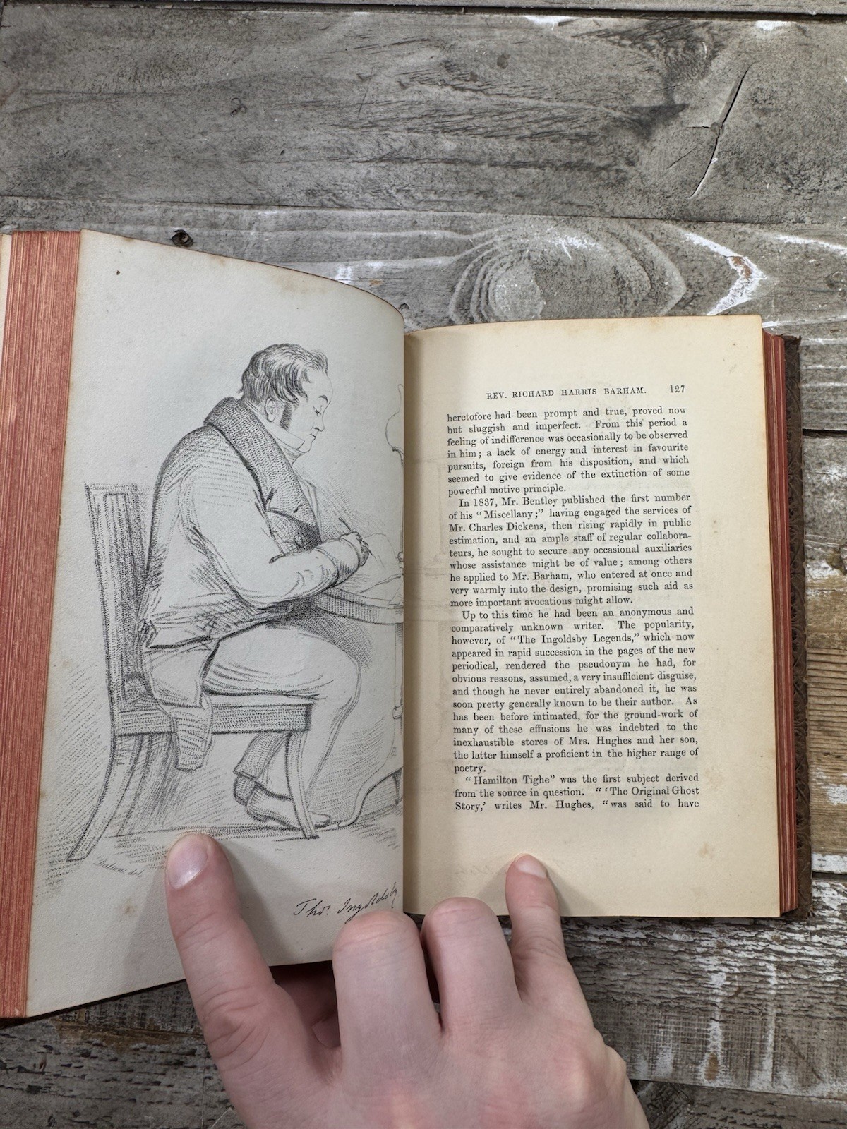 1855 Antique Folklore, Short Stories “The Ingoldsby Legends” Fine Binding