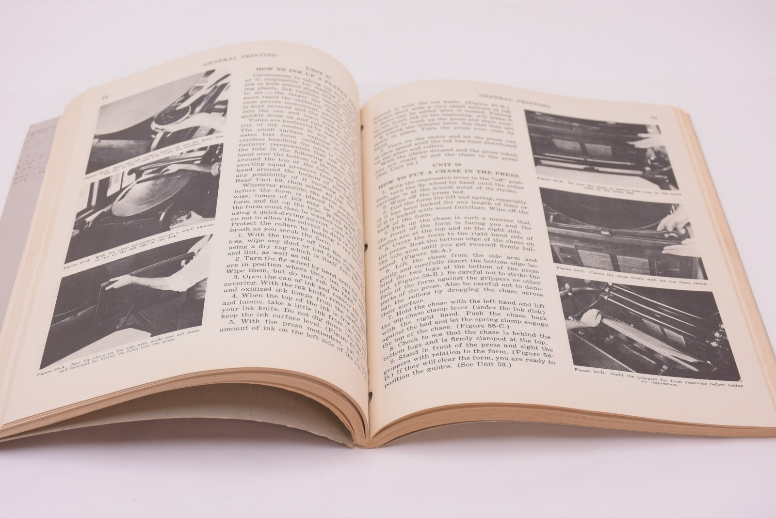 1941 General Printing Cleeton & Pitkin Early Printing Press and Graphic Arts