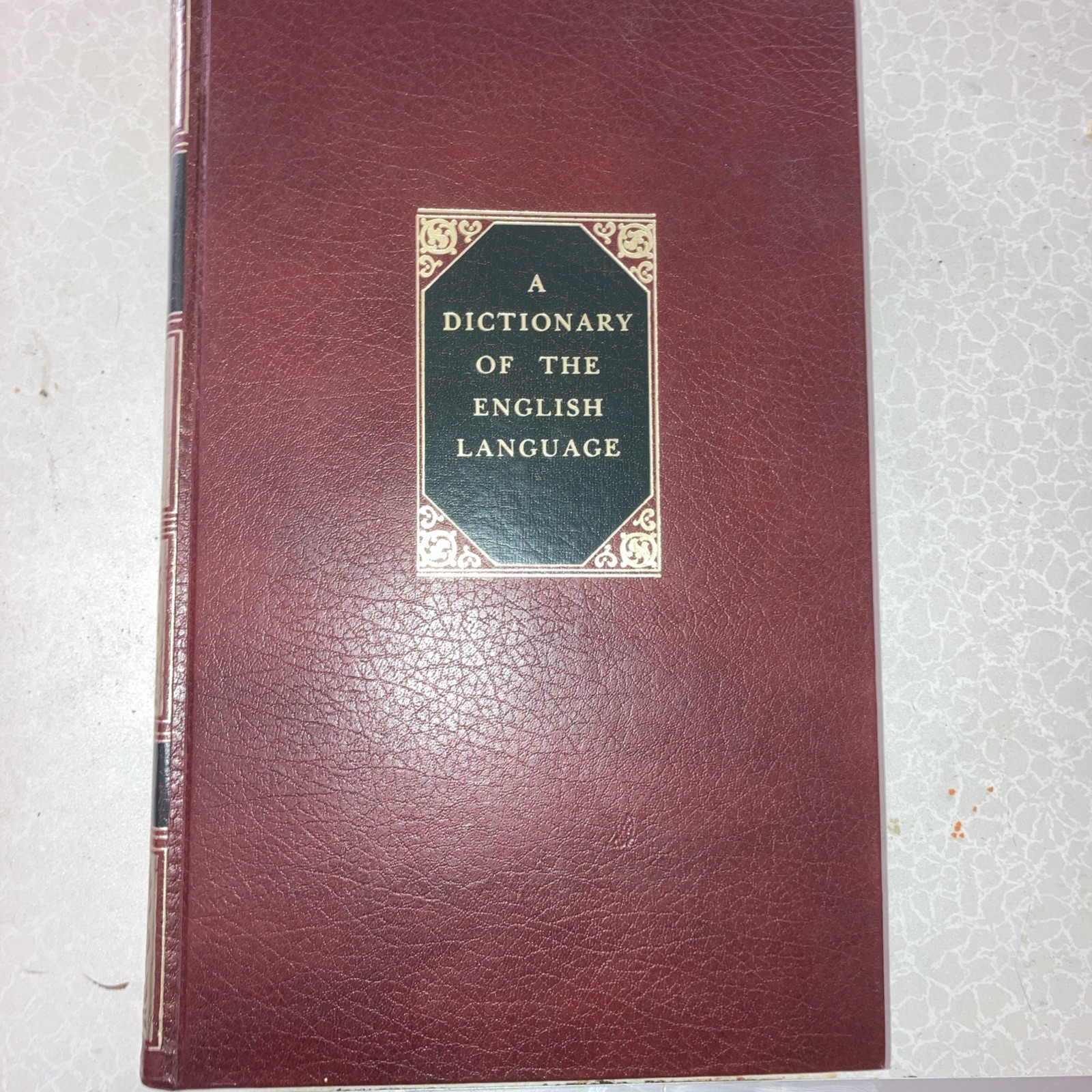 A Dictionary Of The English Language By Johnson 1979 Times Edition