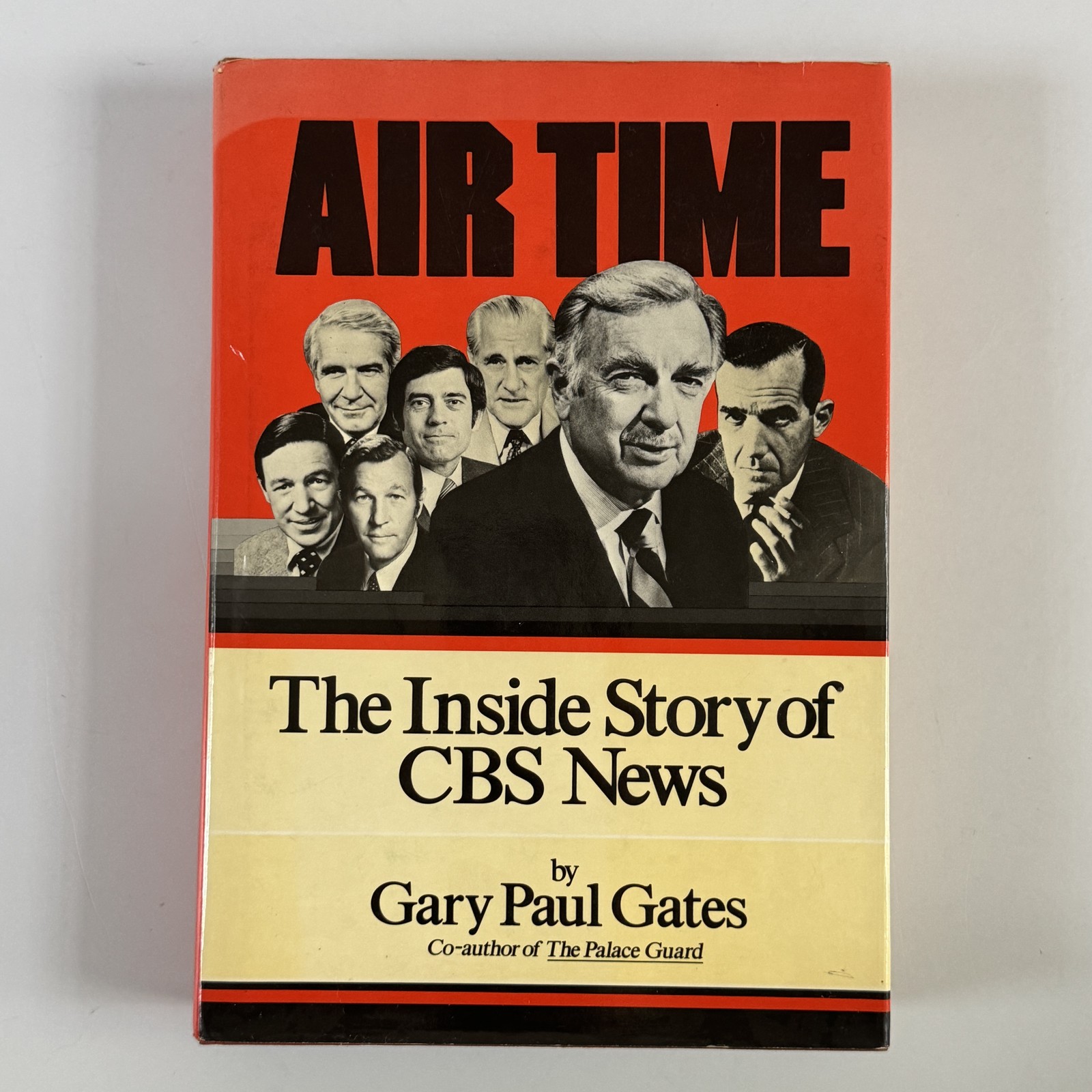 Air Time – Gary Paul Gates 1978 First Edition CBS News Biography Harper & Row