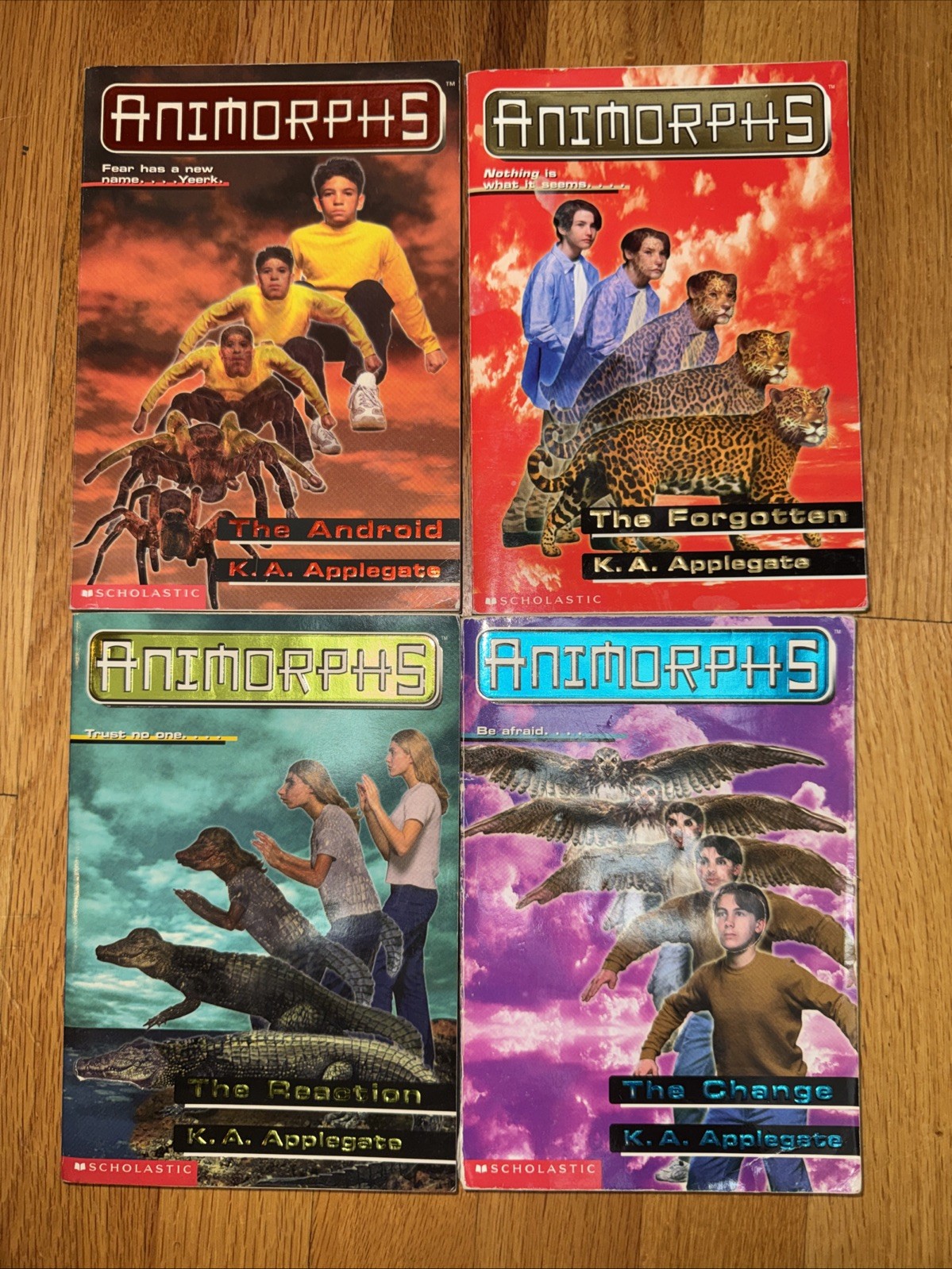 52 Animorphs Books K A Applegate Children’s Summer Reading