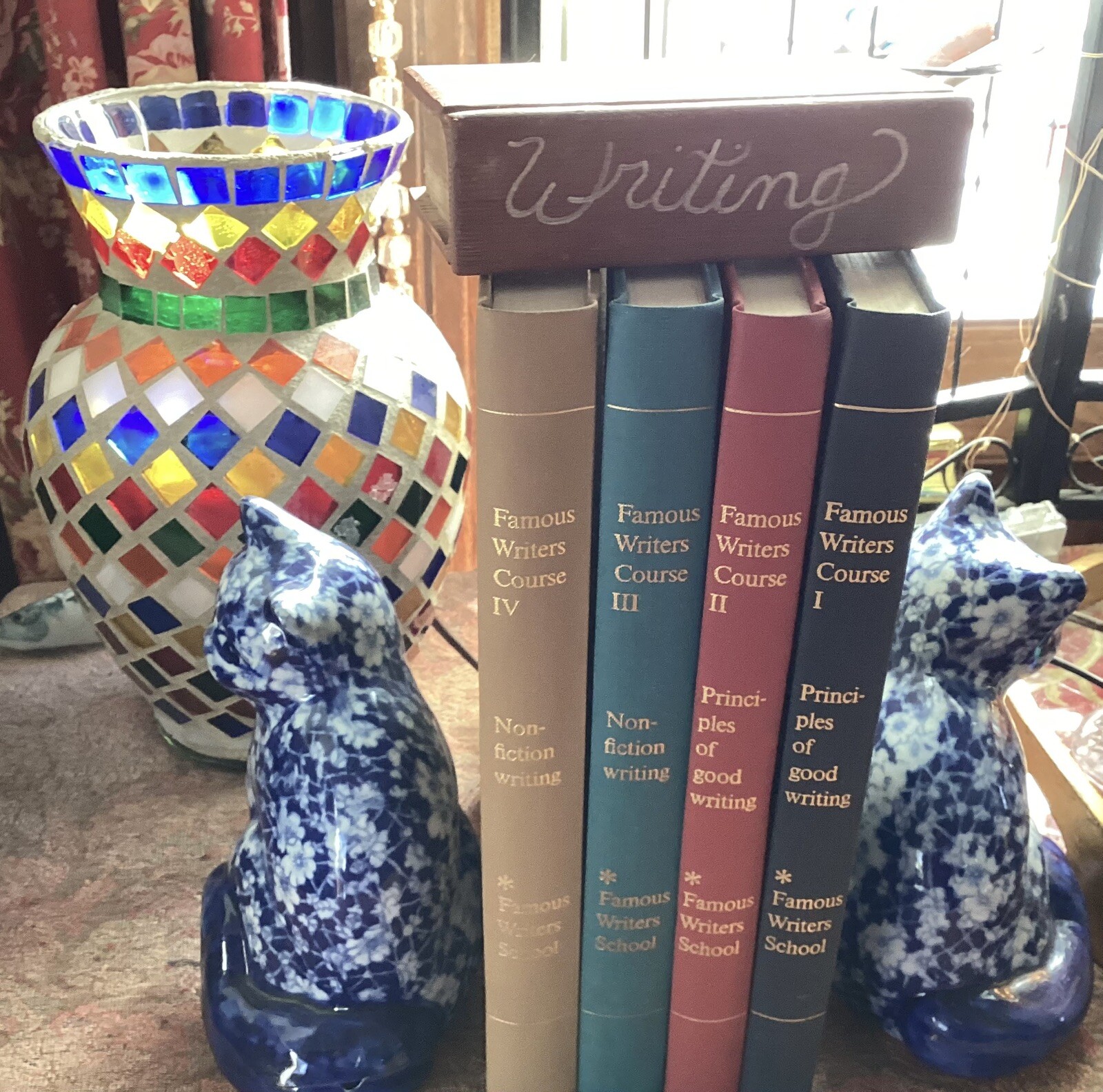 Famous Writers Course Vol 1, 2, 3 & 4 Vintage 1960 4 Books Principles Of Writing