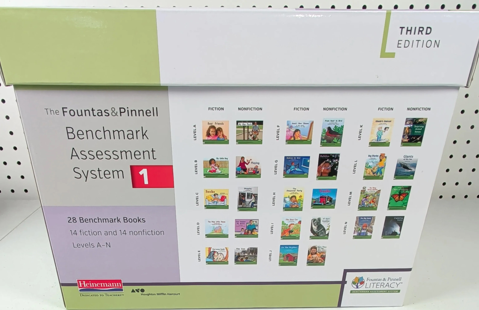 Benchmark Assessment System 1 3rd Paperback By Irene Fountas and Gay Su Pinnell