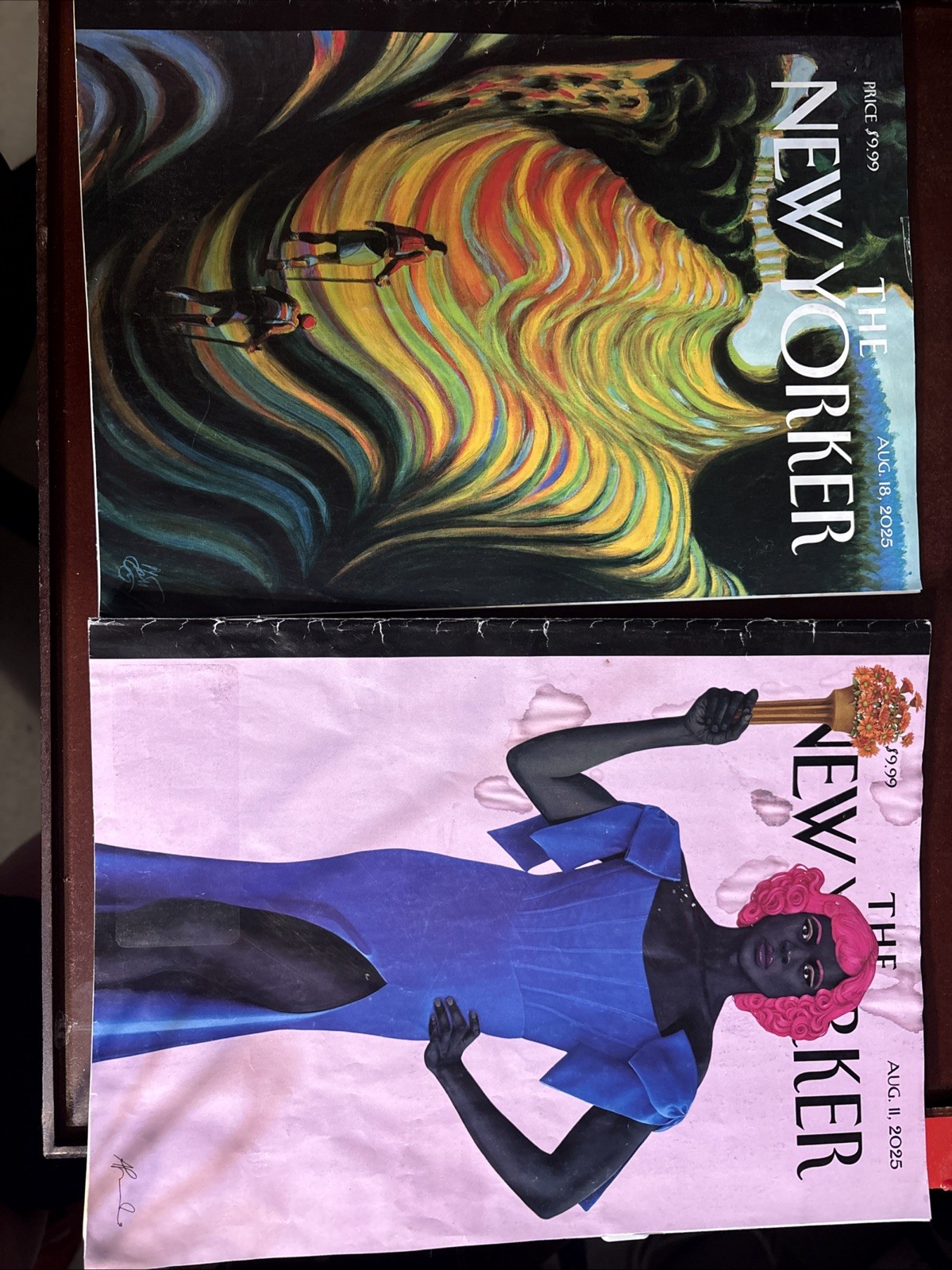 THE NEW YORKER Magazine (August 11 &18 2025) Trans Forming Liberty Amy Sherald