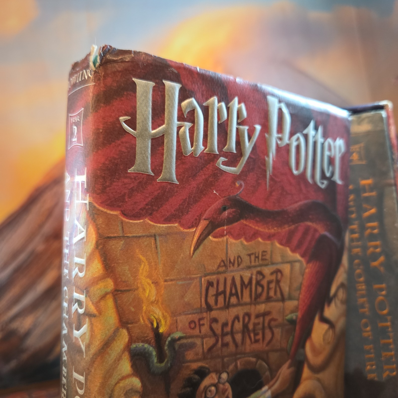 Harry Potter Boxed Set 1-7 First Edition + Display Box SOME DAMAGE