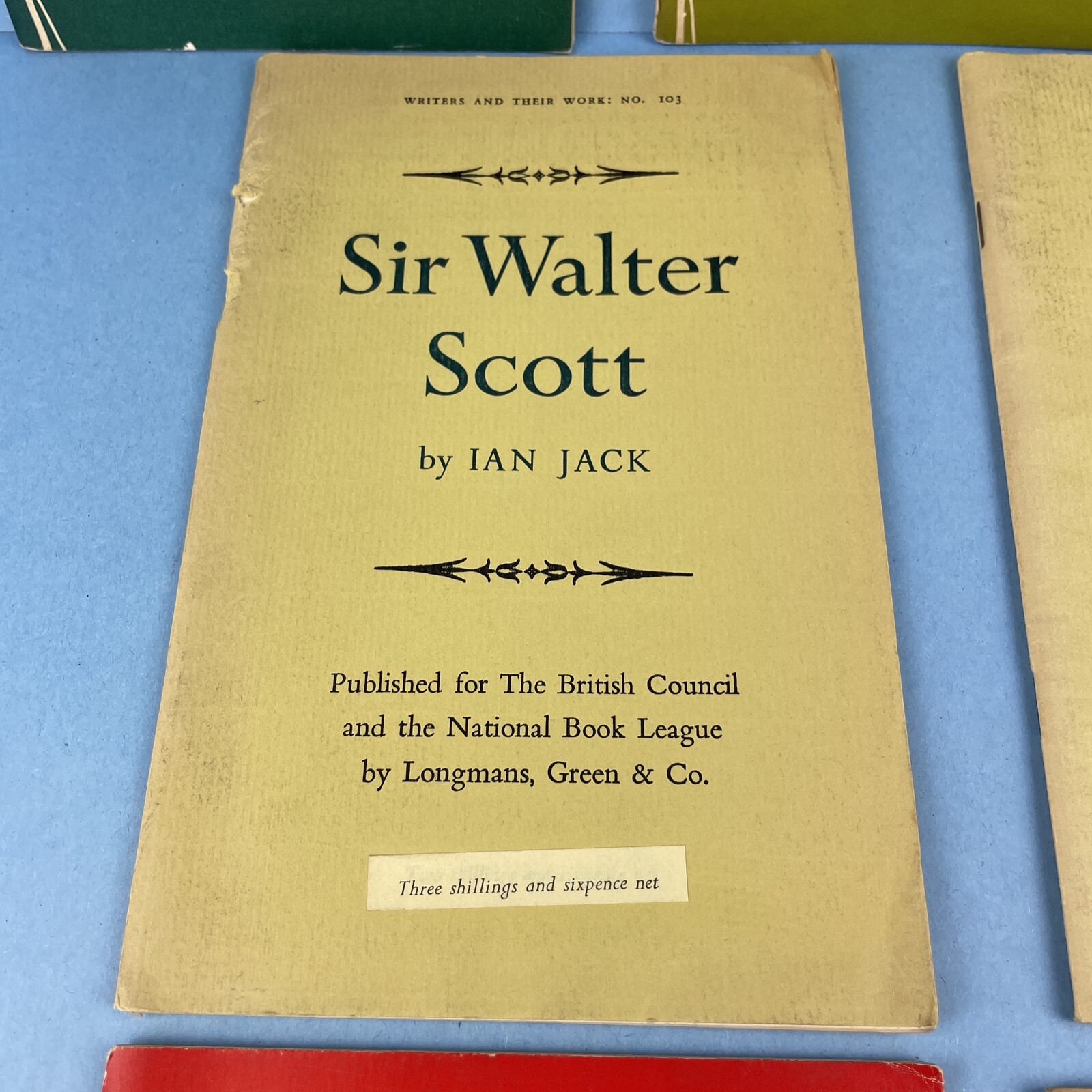 1960s, Writers and their Work pamphlets (lot of 7) Wolfe Austen Williams Yeats
