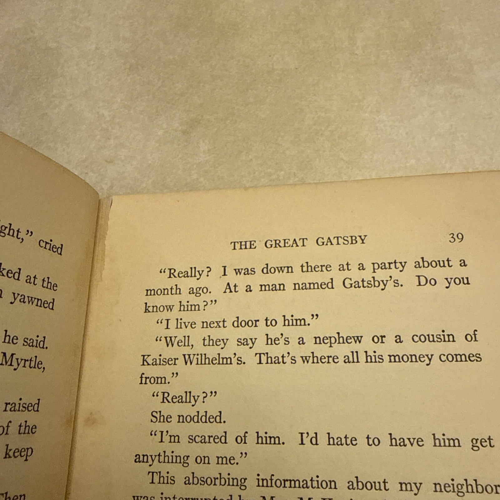 THE GREAT GATSBY by F. SCOTT FITZGERALD 1st EDITION, 1st PRINTING 1925