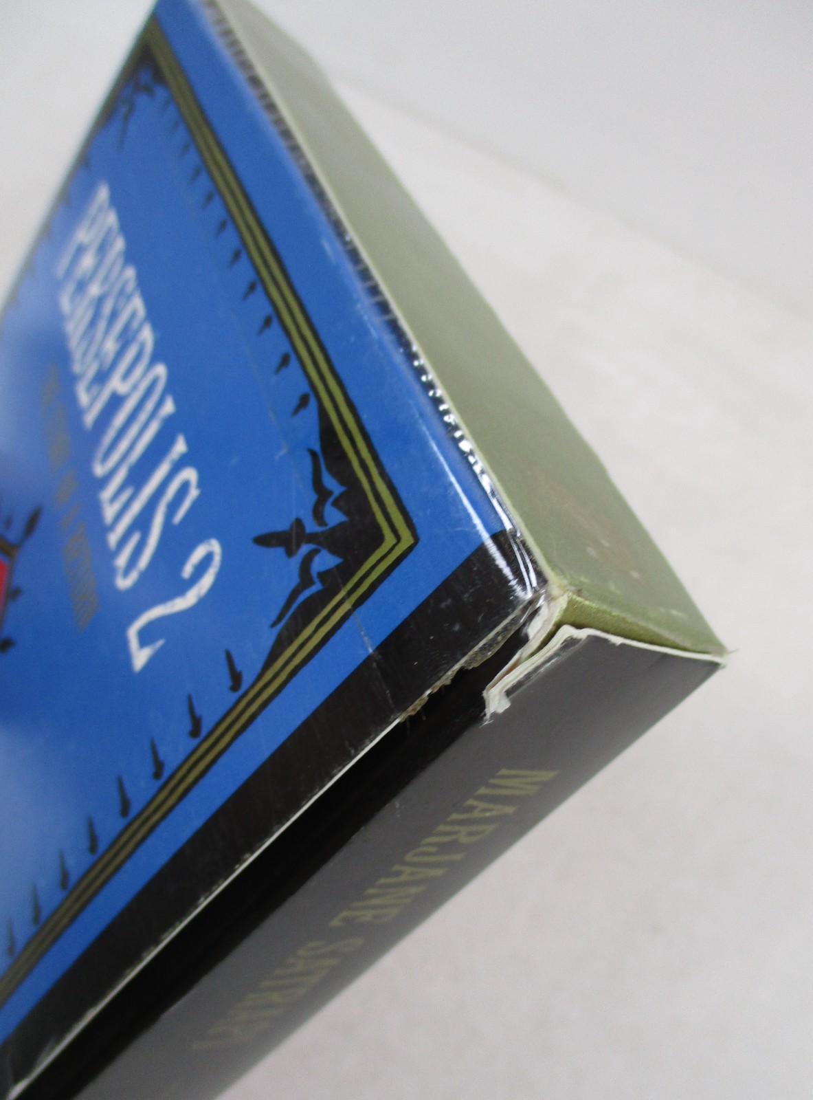 SIGNED by MARJANE SATRAPI “PERSEPOLIS 1 & 2” 2-Volume Graphic Novel SC Slipcase