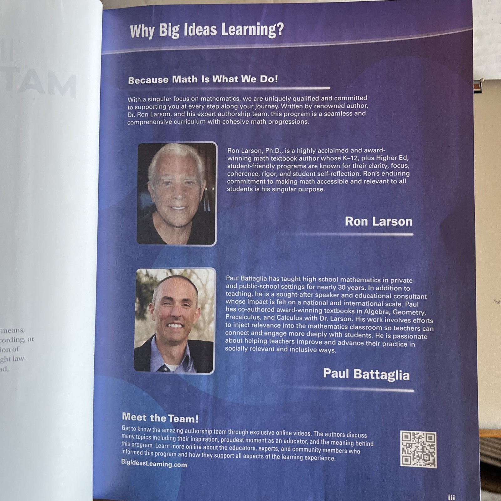 Integrated Mathematics Concepts & Connecting For California II, 2027 Edition