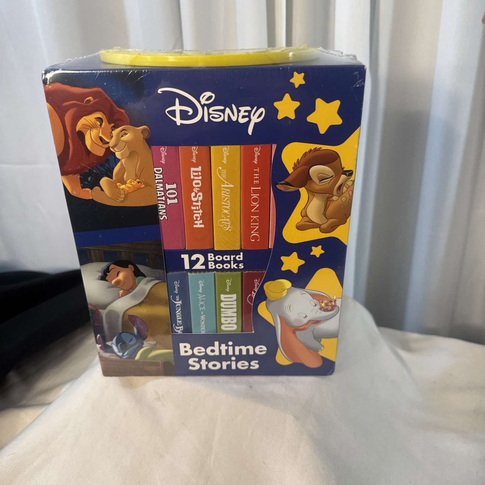 Disney: Bedtime Stories 12 Board Books by PI Kids (2025, Children’s Board Books