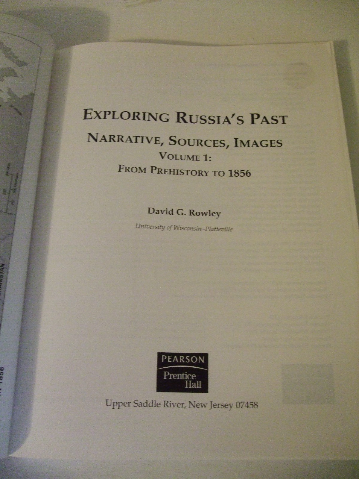 Exploring Russia’s Past: Narrative, Sources, Images. Volume 1: Prehistory – 1856