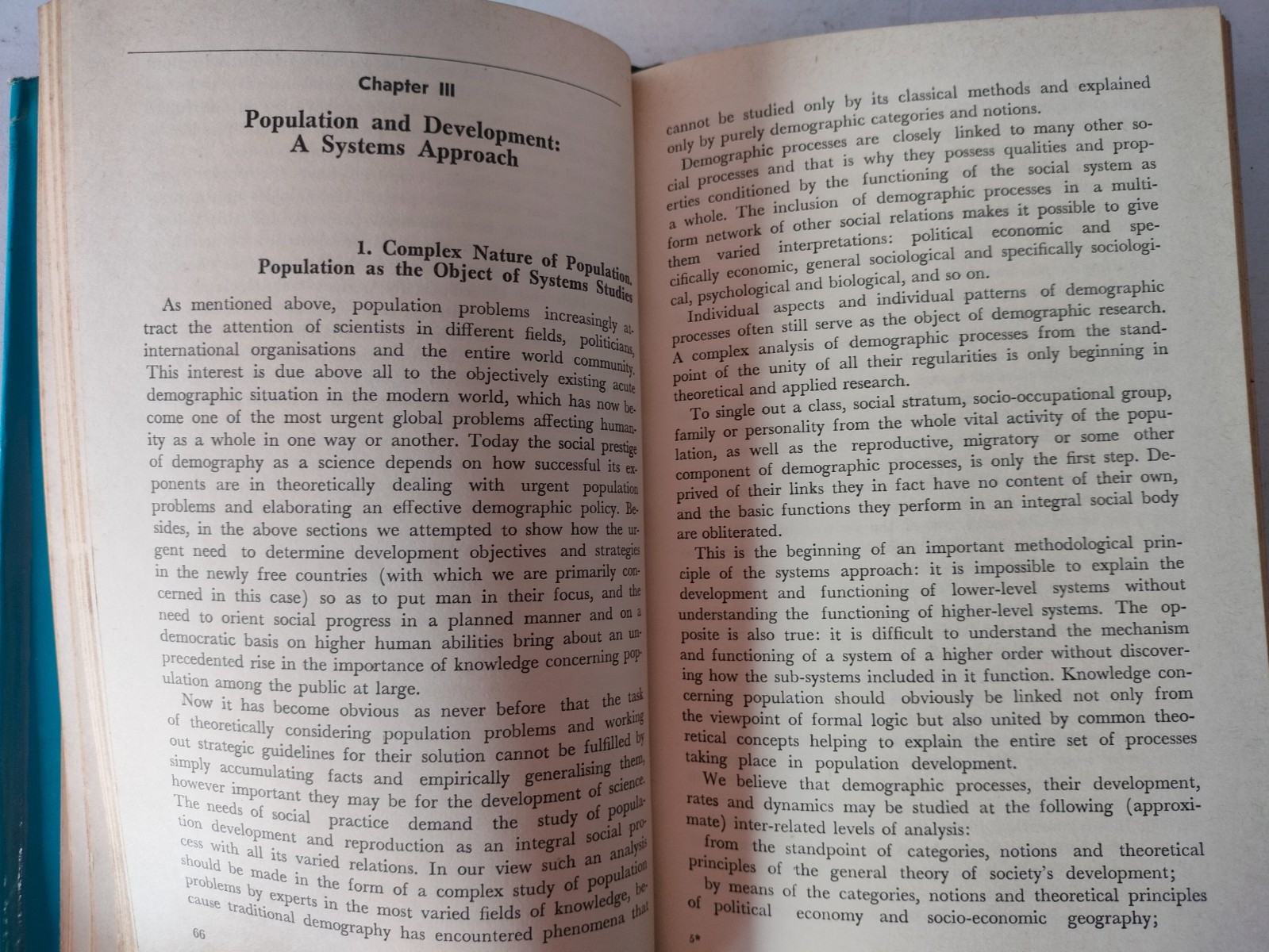 Population and Socio – Economic Development Progress Publishers Moscow 1986
