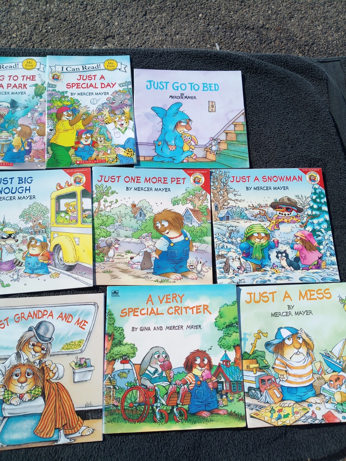 Large Lot 40 Mercer Mayer Little Critter Books Nice Cnd Great Lessons! Fst Ship