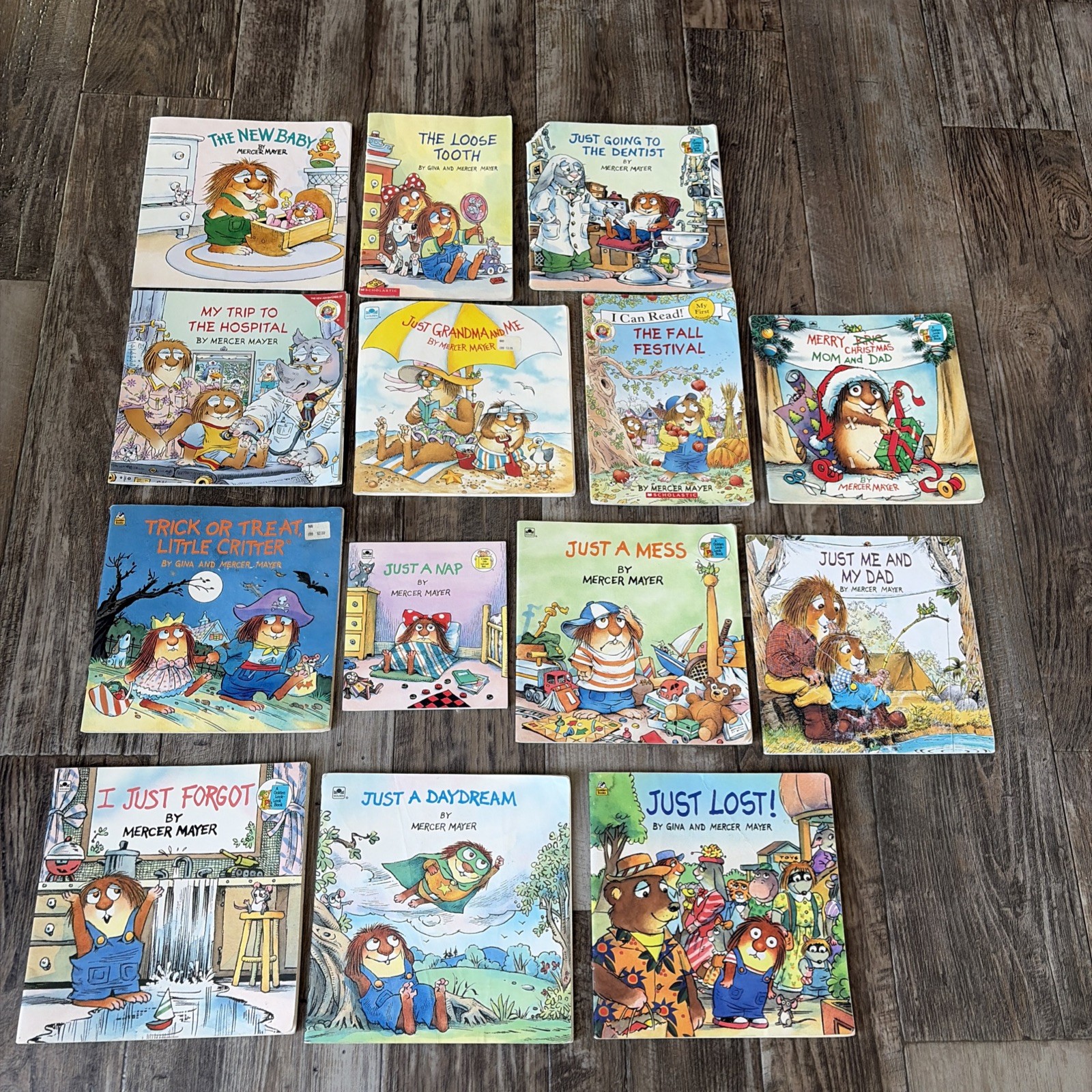 Lot of 14 Little Critter Mercer Mayer Books Children Kids Picture – Random