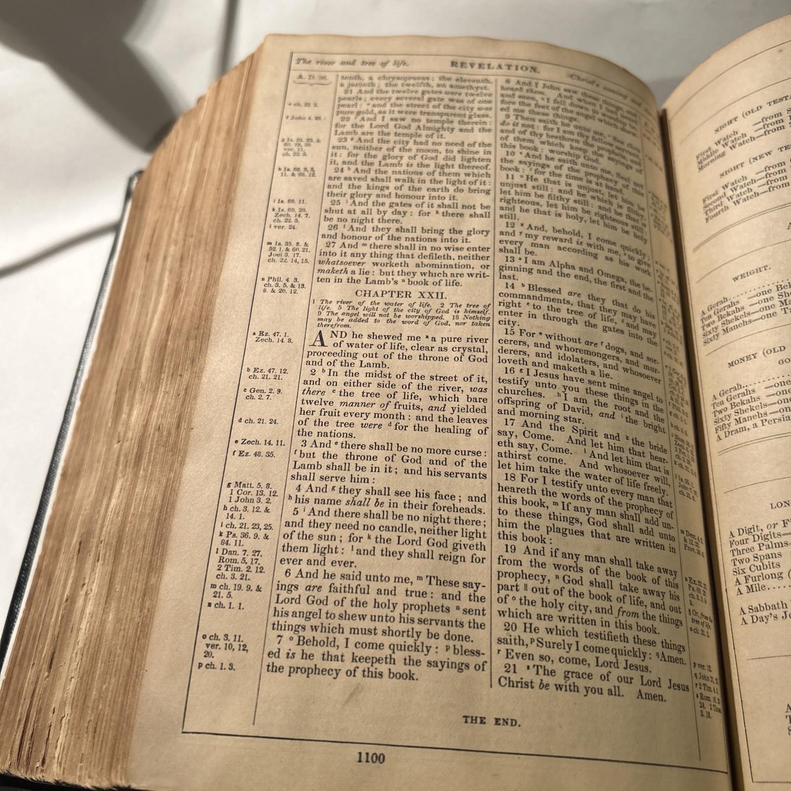 1887 Holy Bible – American Bible Society New York – Rebound