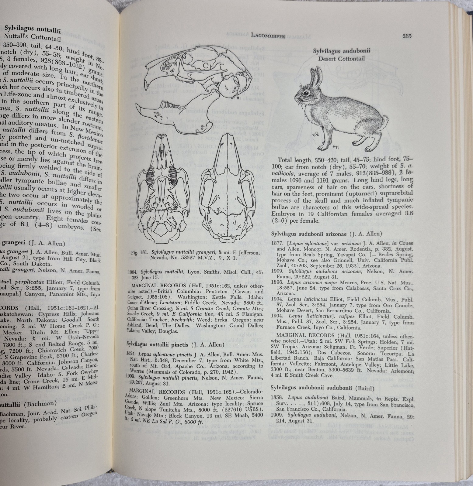 The Mammals of North America (Hall & Kelson • 2‑Volume Set)