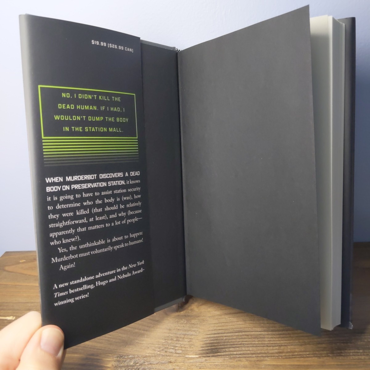 The Murderbot Diaries: Fugitive Telemetry & Rogue Protocol (1st Ed Hardcovers)