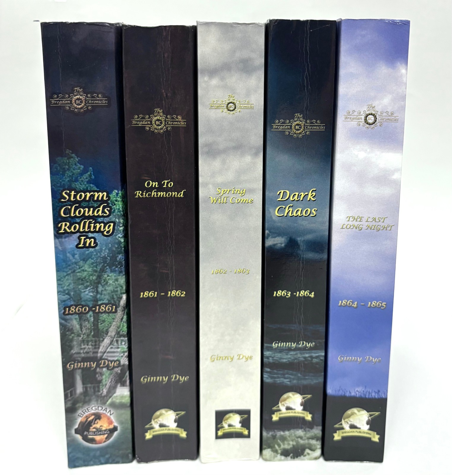 1-5 The Bregdan Chronicles Ginny Dye paperback series lot