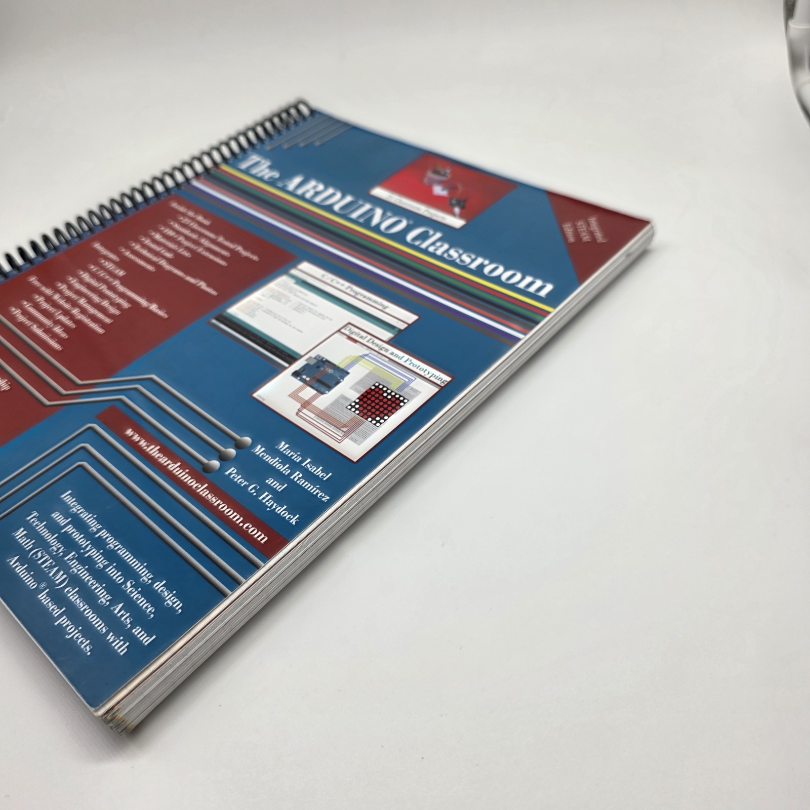 The Arduino Classroom STEAM Edition Vol 1 Spiral Bound – Rare STEAM STEM 📕