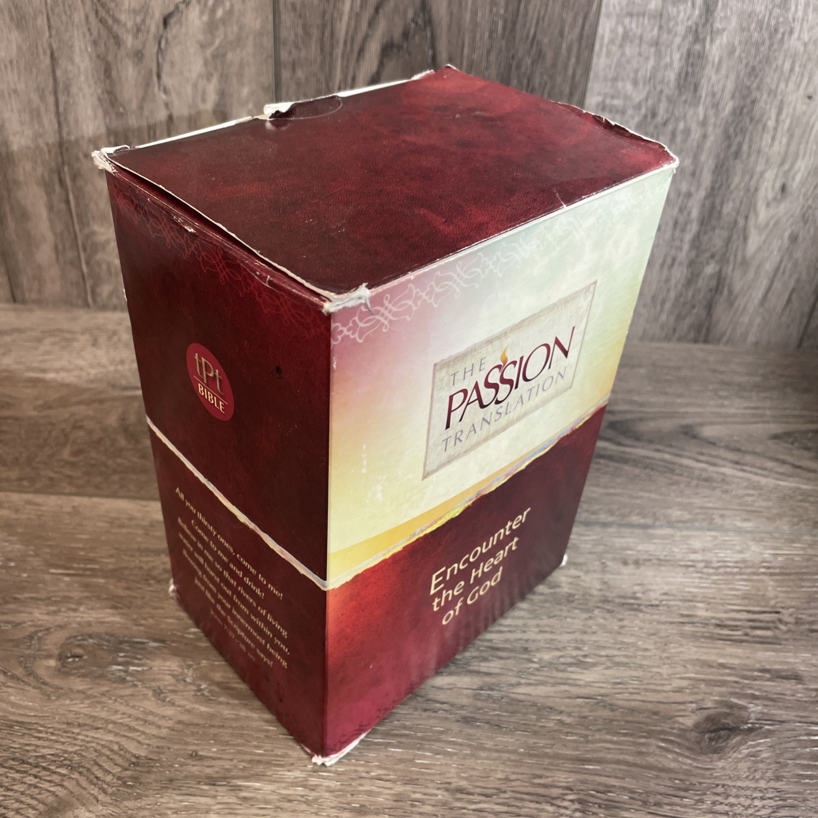 The Passion Translation 12-in-1 Set w/ SLIPCASE Box TPT Encounter Heart of God