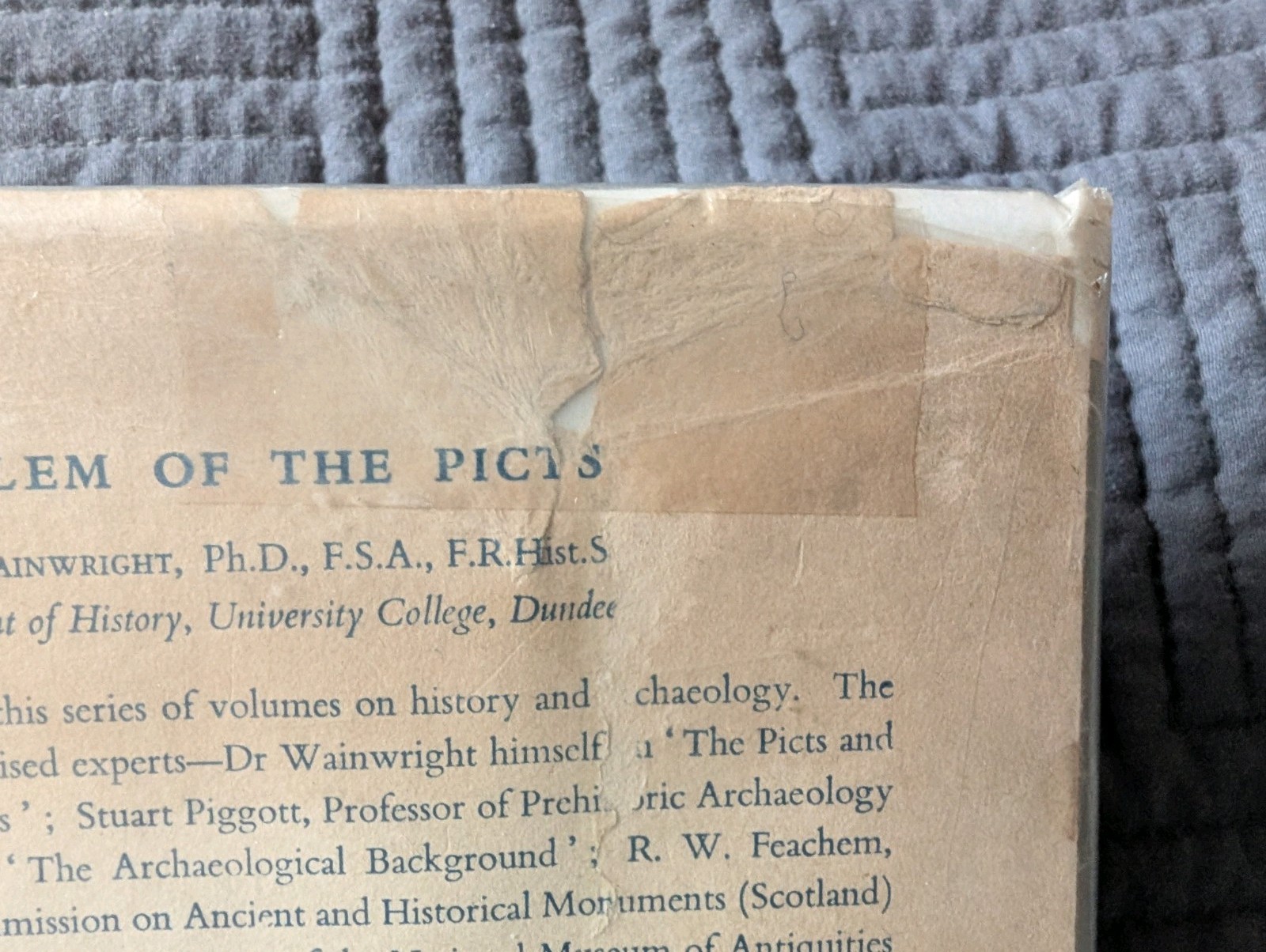 Roman And Native In North Britain Hardcover Book I A Richmond 1958 Ex Library