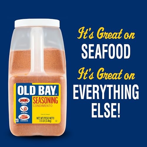 OLD BAY Seasoning, 7.5 lb – One 120 Ounce (Pack of 1), Seasoning Lbs