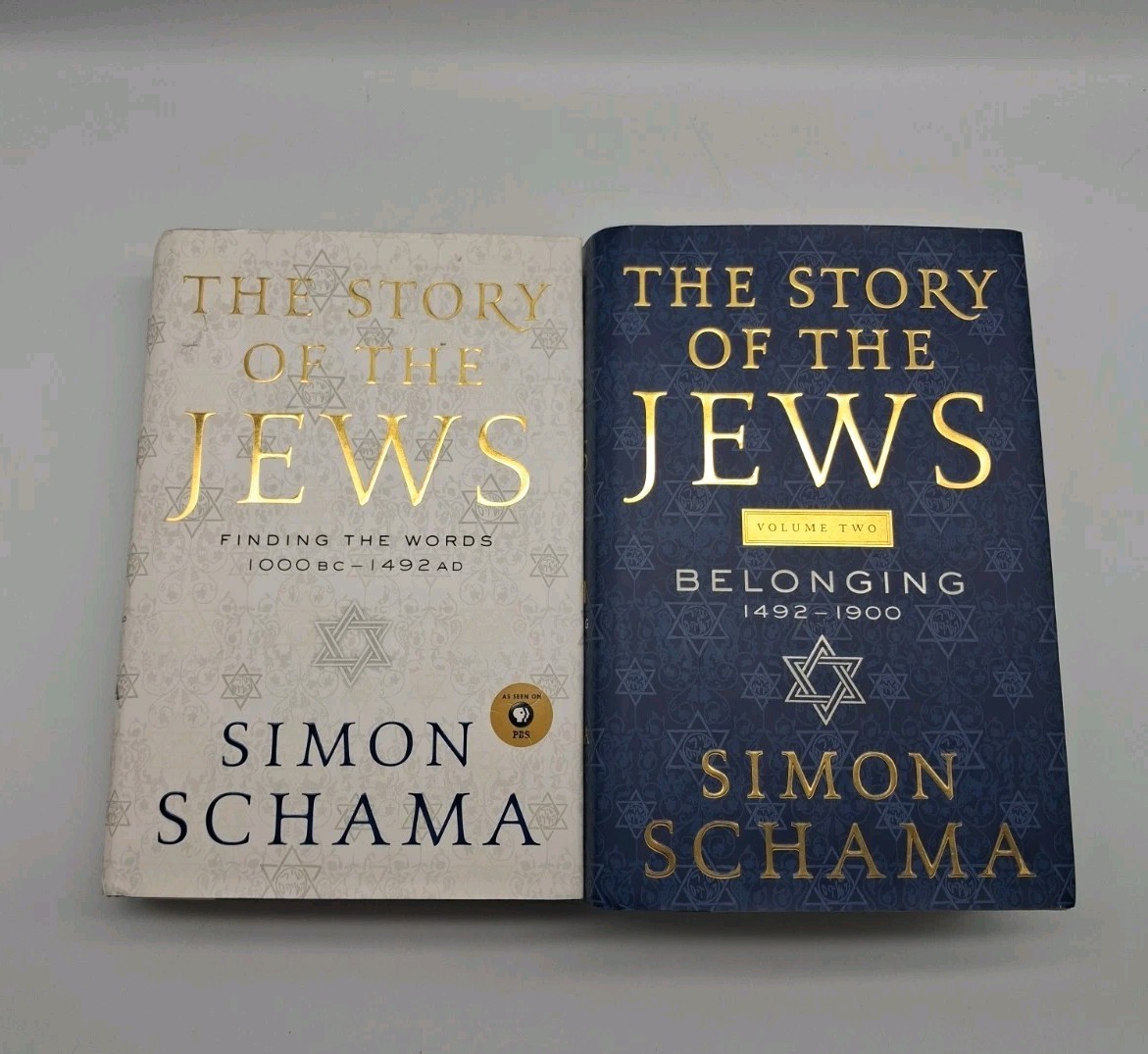 Simon Schama / STORY OF THE JEWS Two Volumes Both Volumes 2013
