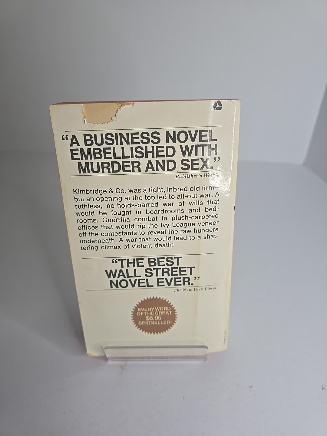 50 Wall Street by Vartanig G. Vartan (1969 Avon W140) Vintage Business Pulp…