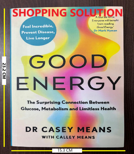 Good Energy by Dr. Casey Means NEW Paperback