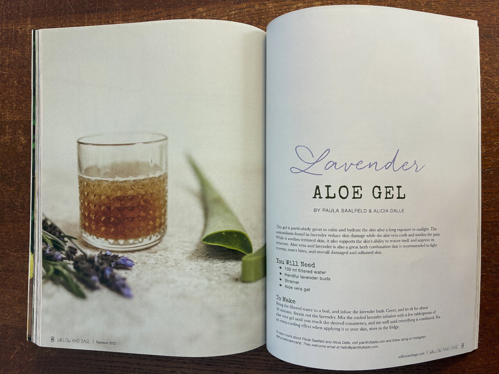 Willow And Sage – Volume 9 Issue 1 May/Jun/Jul 2022 – Homemade Bath & Body VG+