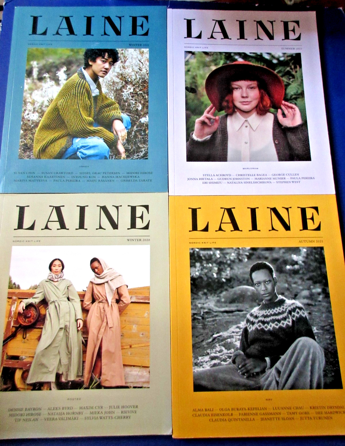 Laine Magazine Lot 10, 11, 12, 13 2020-2022