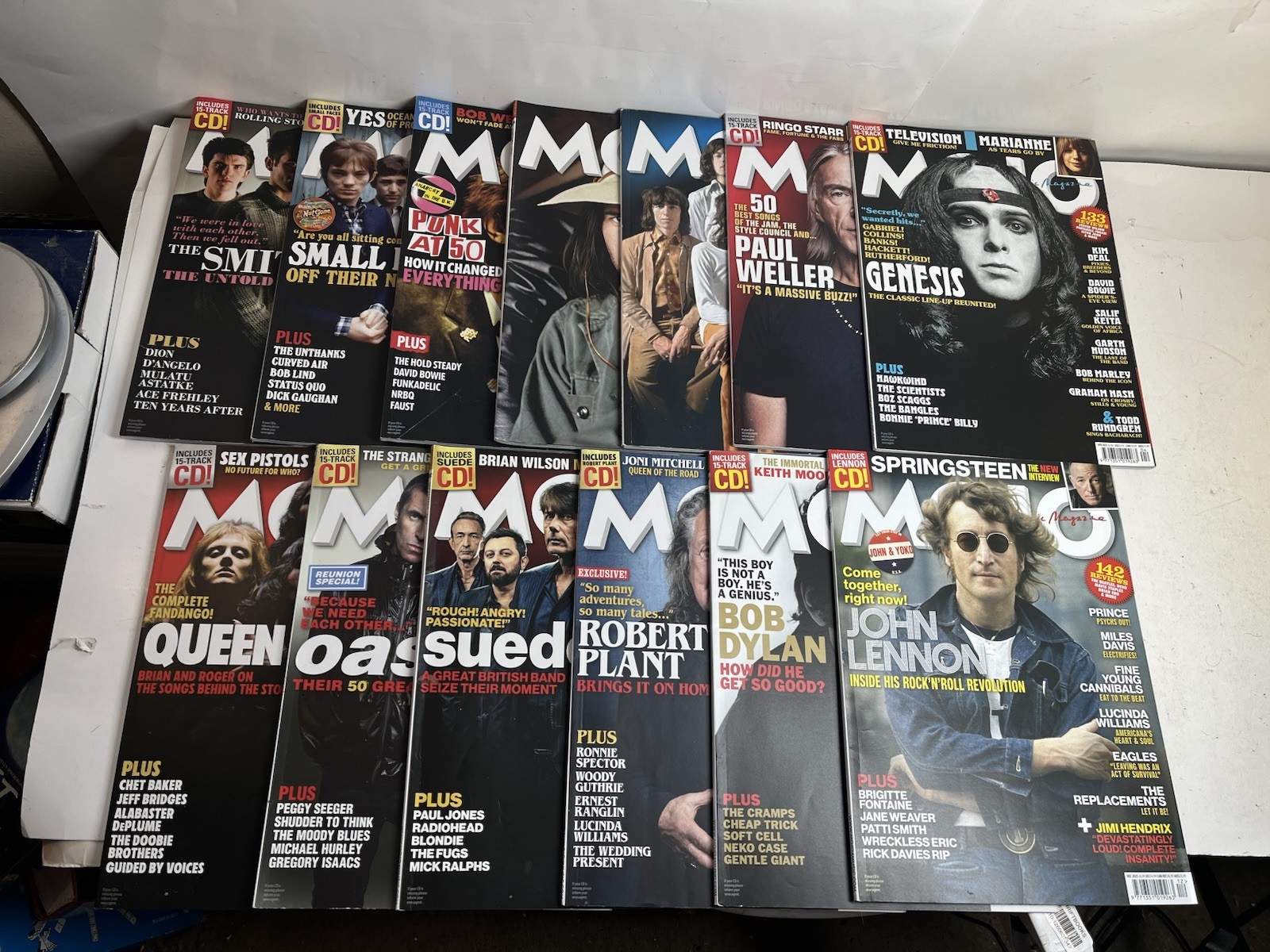 MOJO Music Magazine Bundle Lot 13 Issues 2026-2025 No CDs Read For Issue Numbers