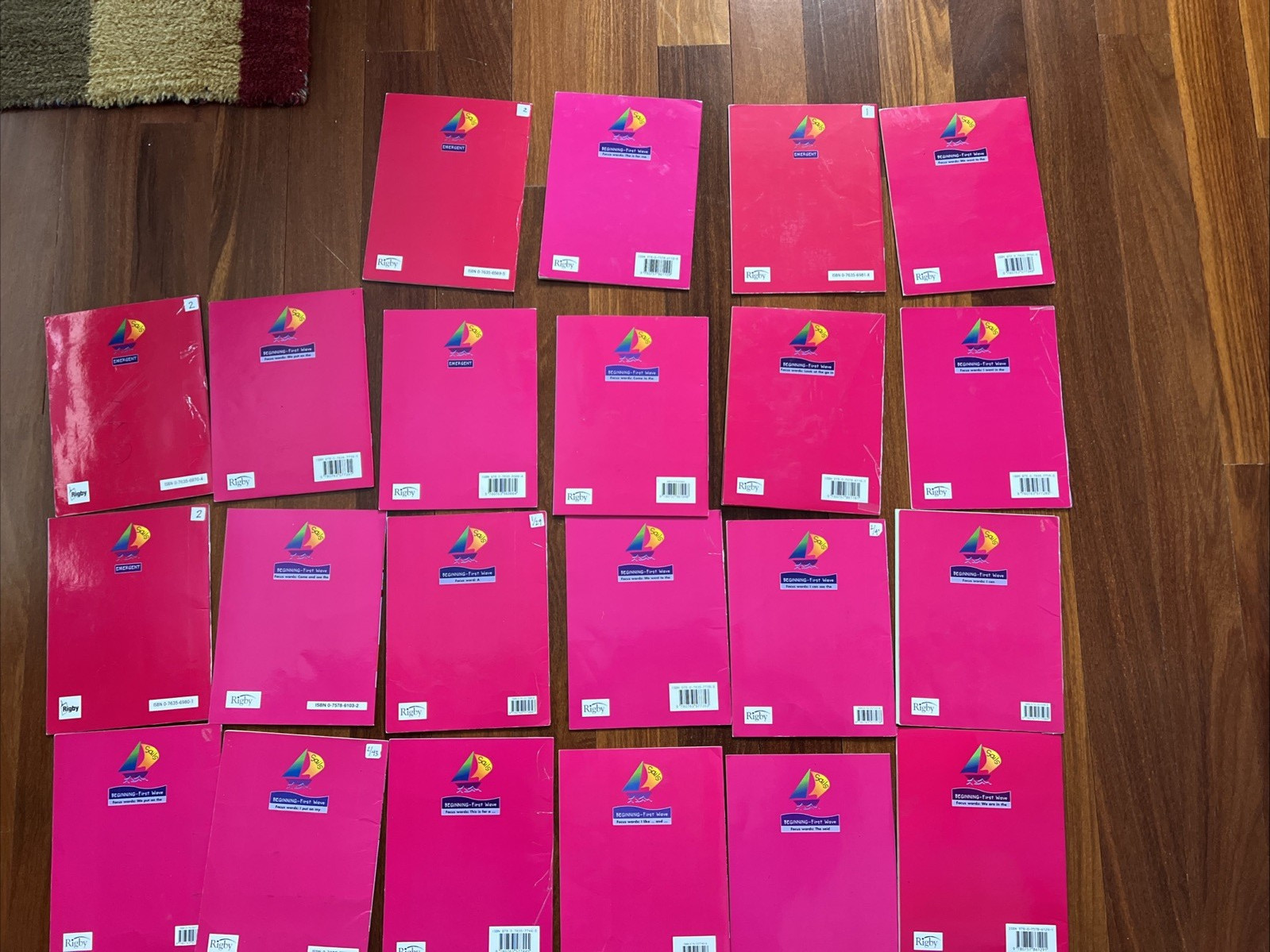 Lot of 22 Rigby Sails PM Books Leveled Readers Homeschool Beginner Reader Sight