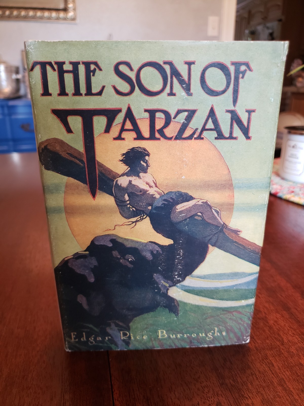 The Son of Tarzan by Edgar Rice Burroughs first A.L. Burt edition printing 1918
