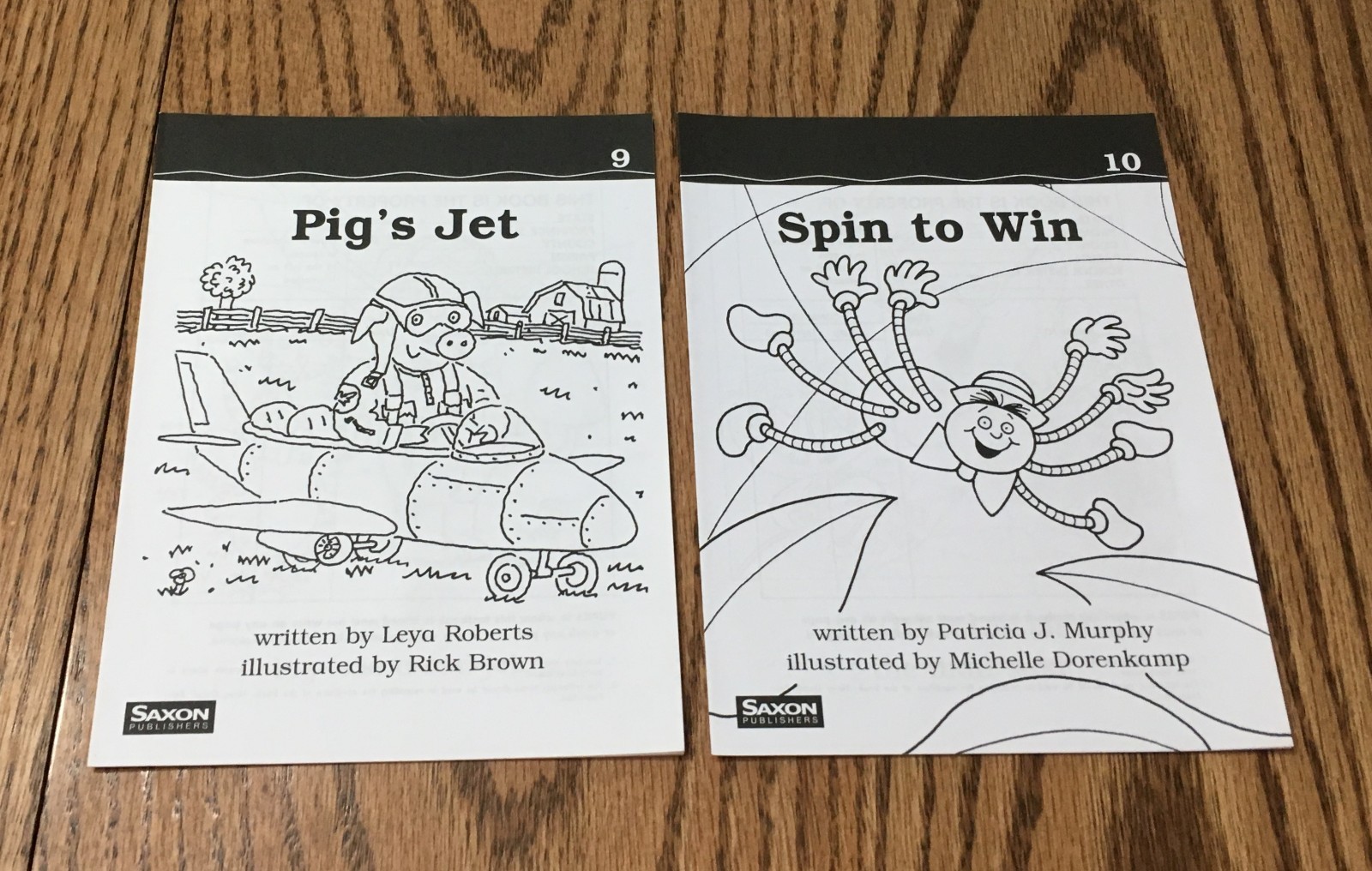 SAXON PHONICS & SPELLING KINDERGARTEN DECODABLE TAKE HOME READERS / BOOKS 1 – 16