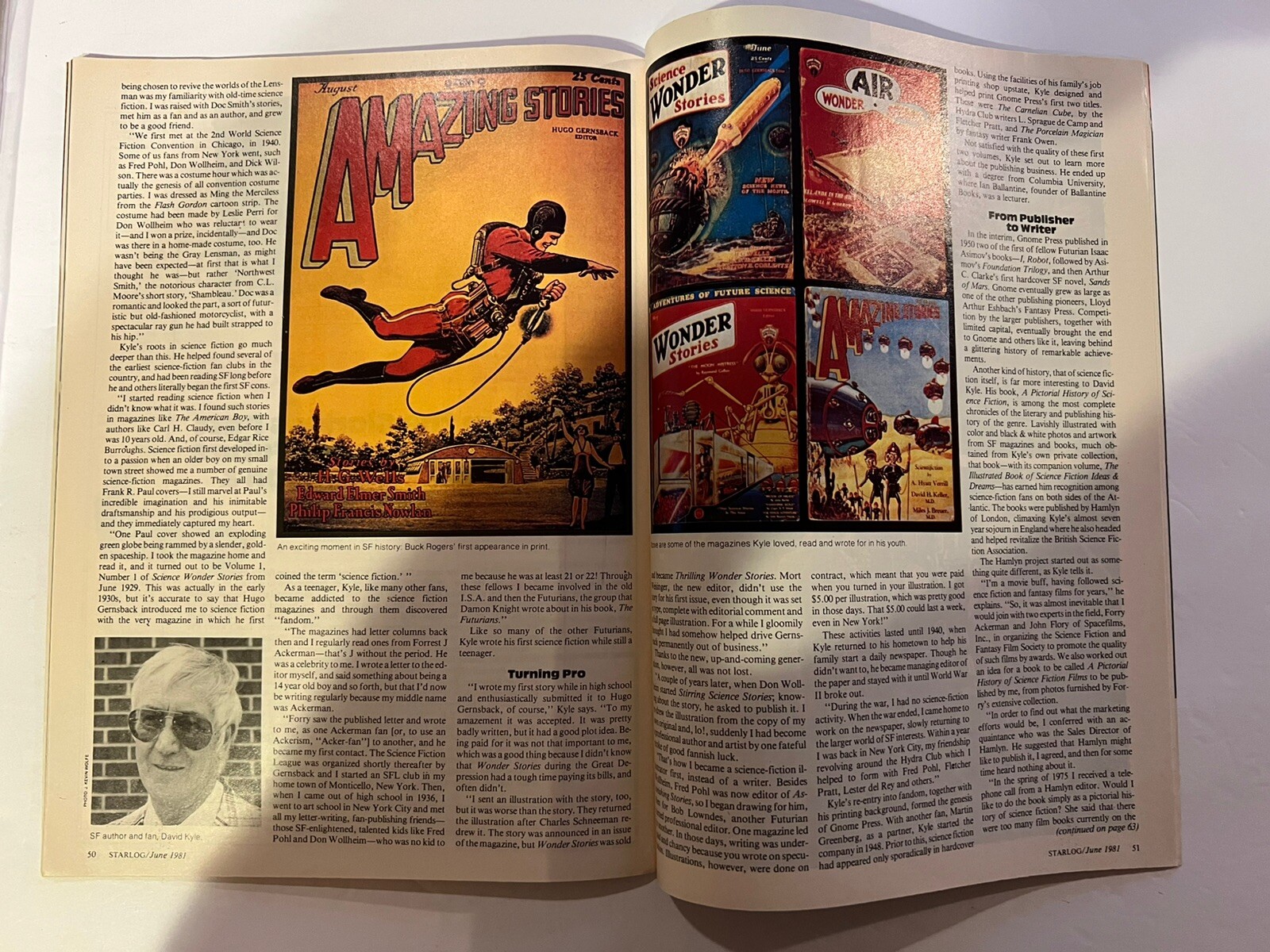Vtg Starlog Number 47 June 1981 Superman II Christopher Reeve, Outland, Trek G+