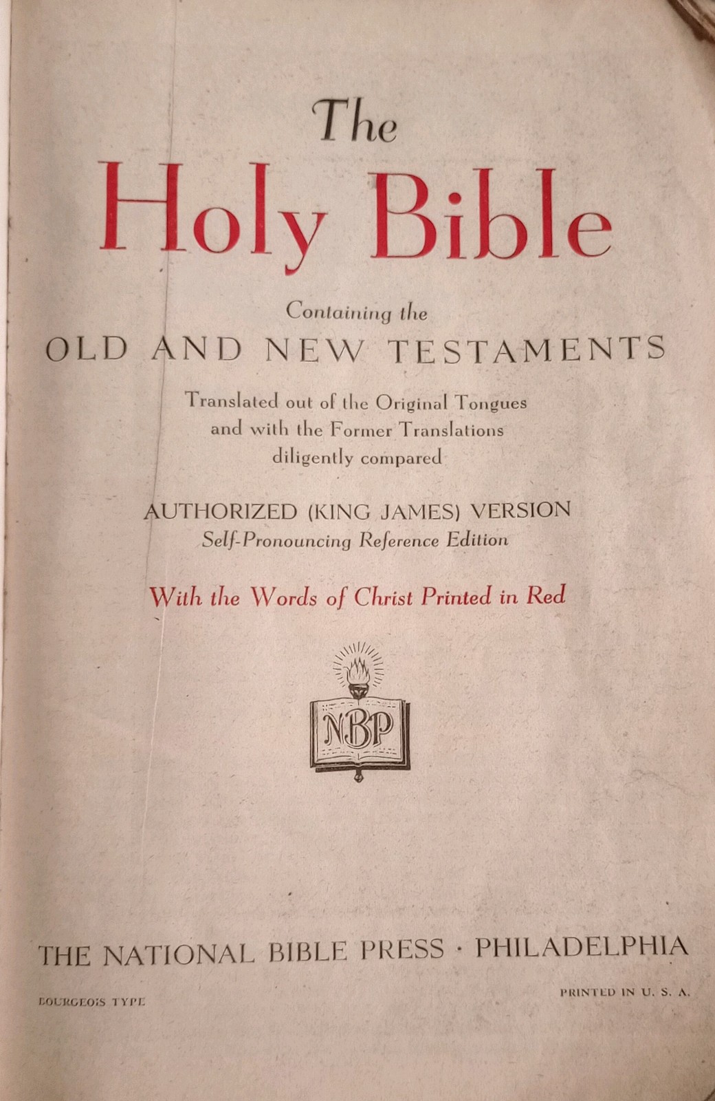 Smith (Tilton) Family Bible (Bible Rescue #1138)