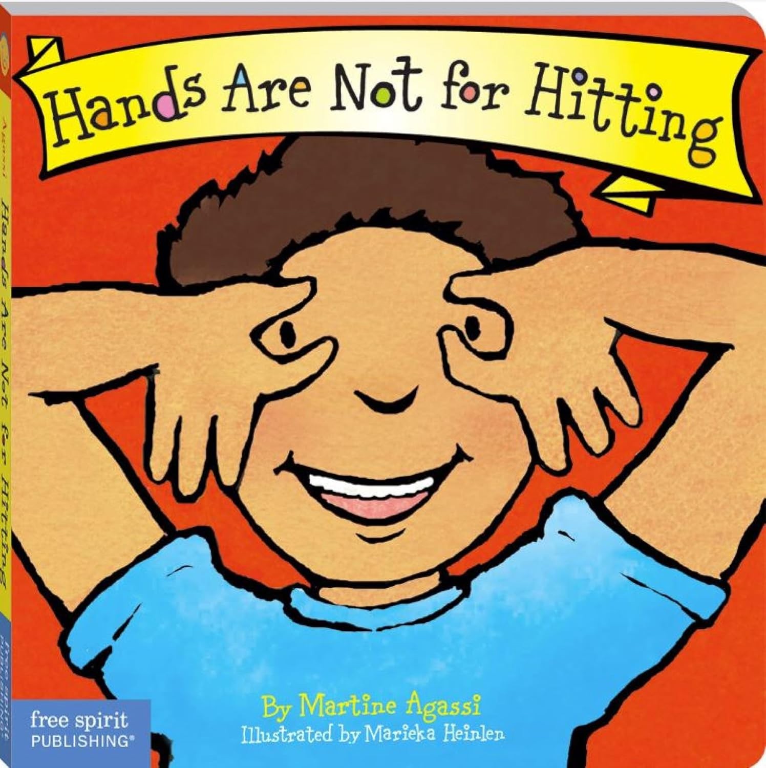 Hands Are Not for Hitting Board Book Board Books by Martine Agassi