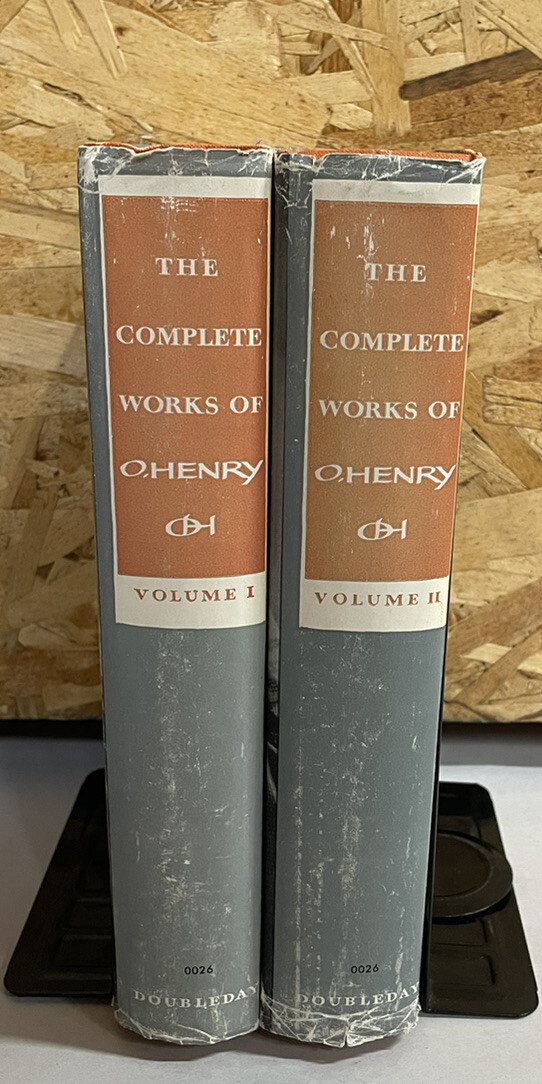 Vintage 1953 The Complete Works of O’HENRY. HC w DJ Two Volume set 1,692 Pages