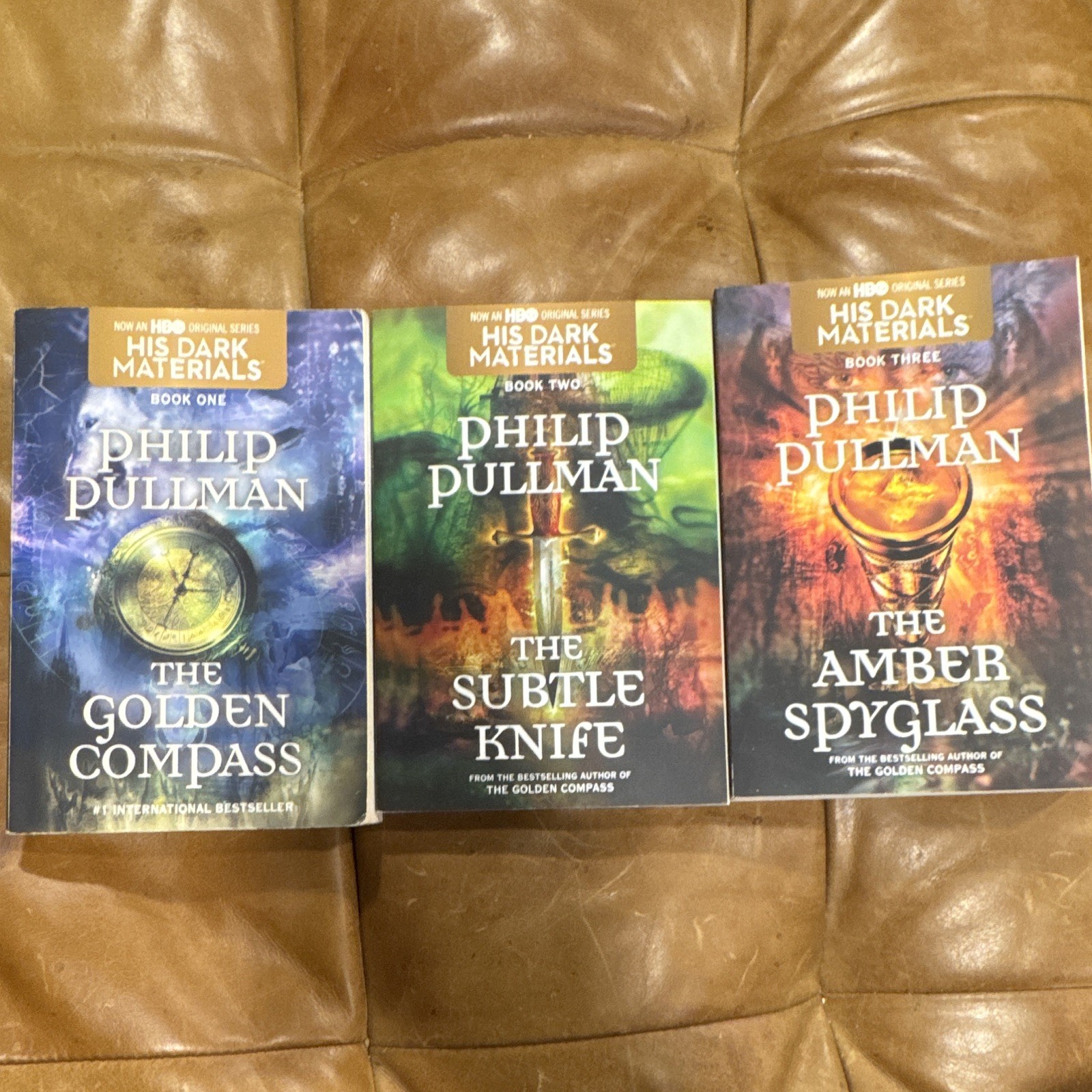 Philip Pullman His Dark Materials Box Set PB Books I-III Knopf 2003 YA Fantasy
