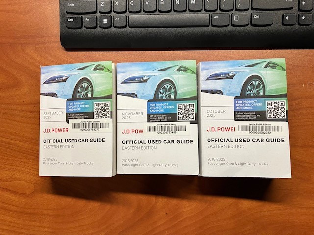 2024 2025 2026 J D Power Official Used Car Guide Eastern Ex-library Choose Month