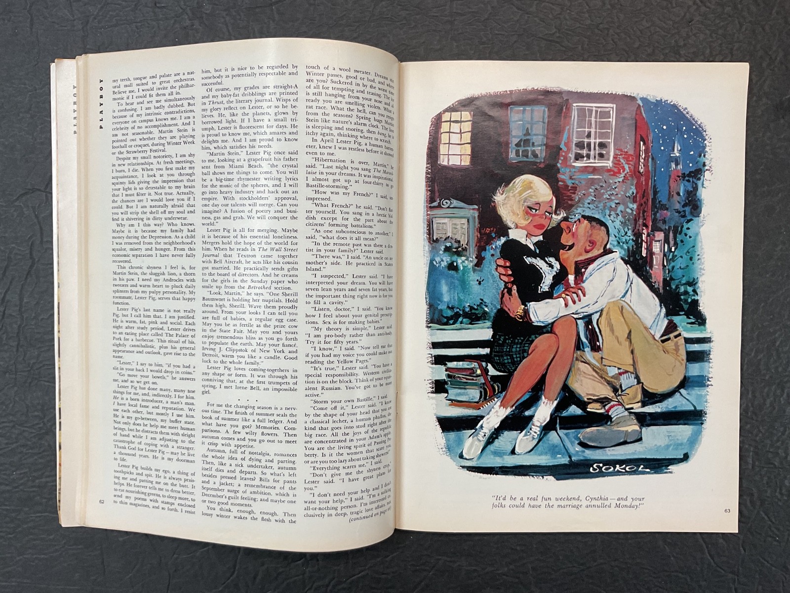 Playboy Magazine September 1961 Vargas Girl Centerfold Solid Condition