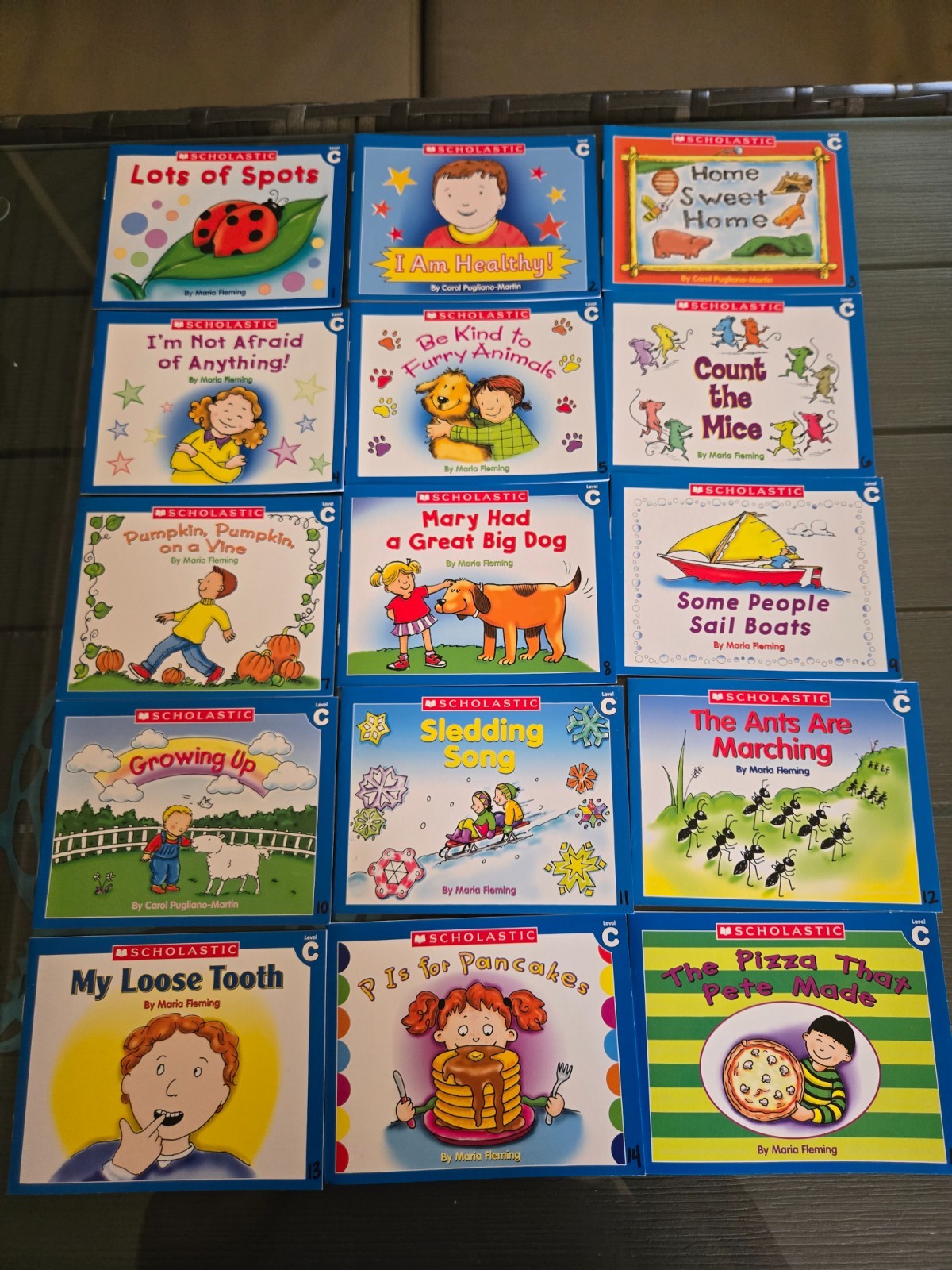 Complete 60 Book Set Scholastic Little Leveled Readers Levels A, B, C, D