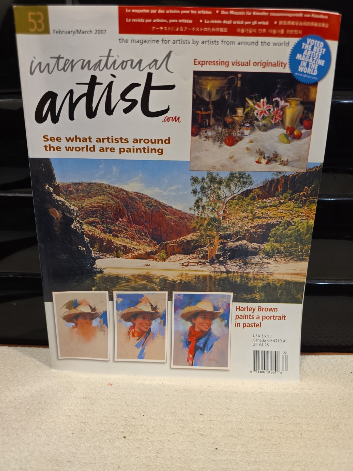 International Artist Magazine Lot of 12 Issues 2003-2009 Multi Media Tips EUC
