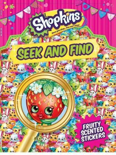 Shopkins Seek and Find – Paperback By little bee books – GOOD
