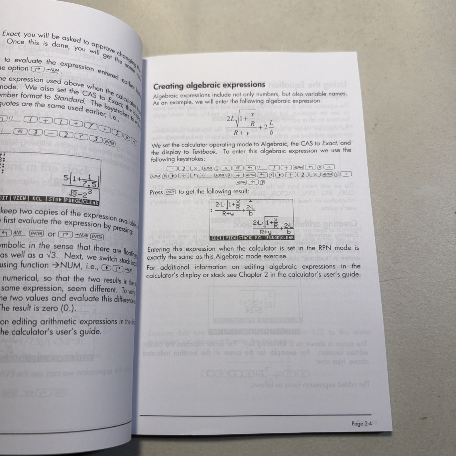 HP 50g Graphing Calculator User’s Manual 2006 Edition 1 by Hewlett Packard – VGC