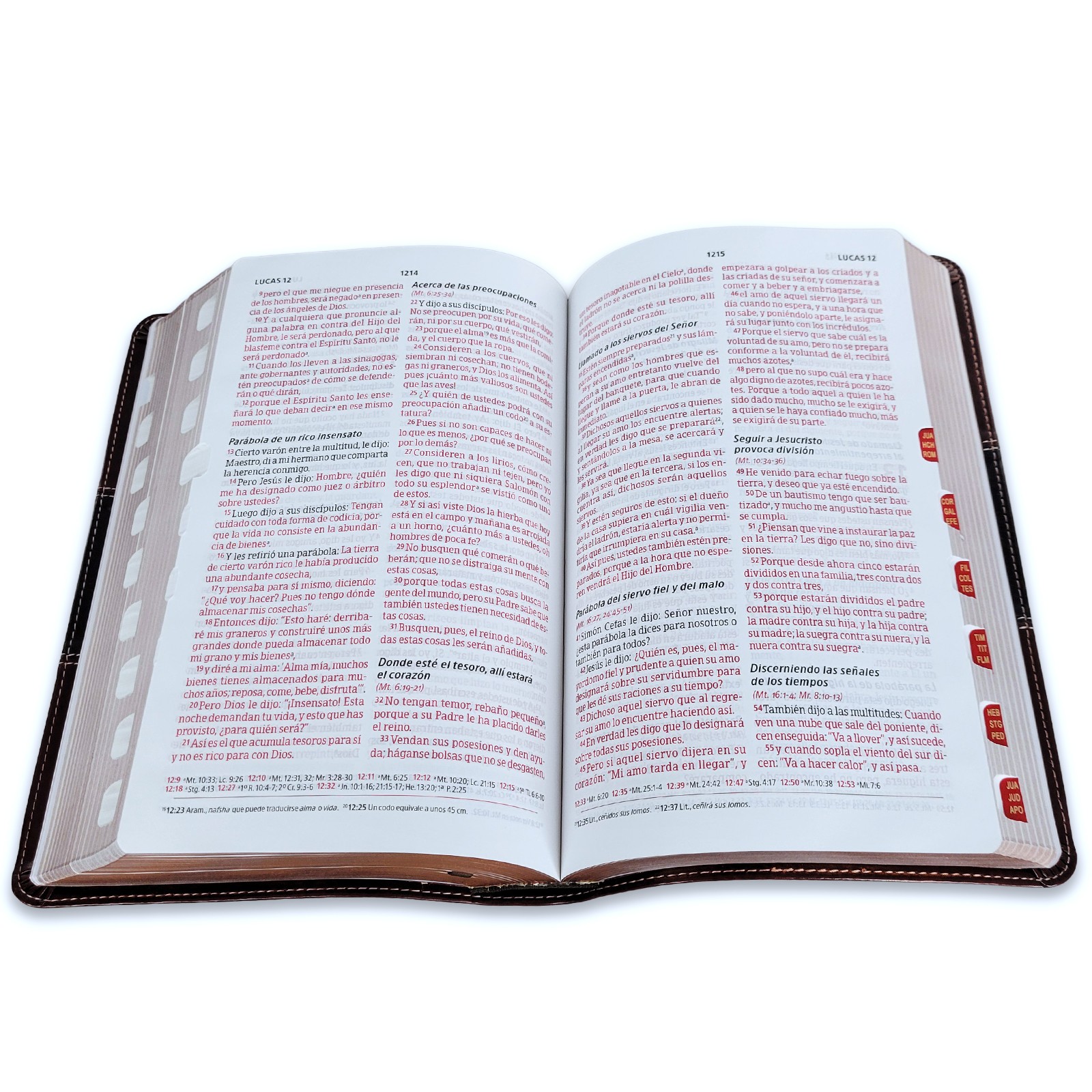Biblia Peshitta del Araemo de los antiguos manuscritos caoba con indice