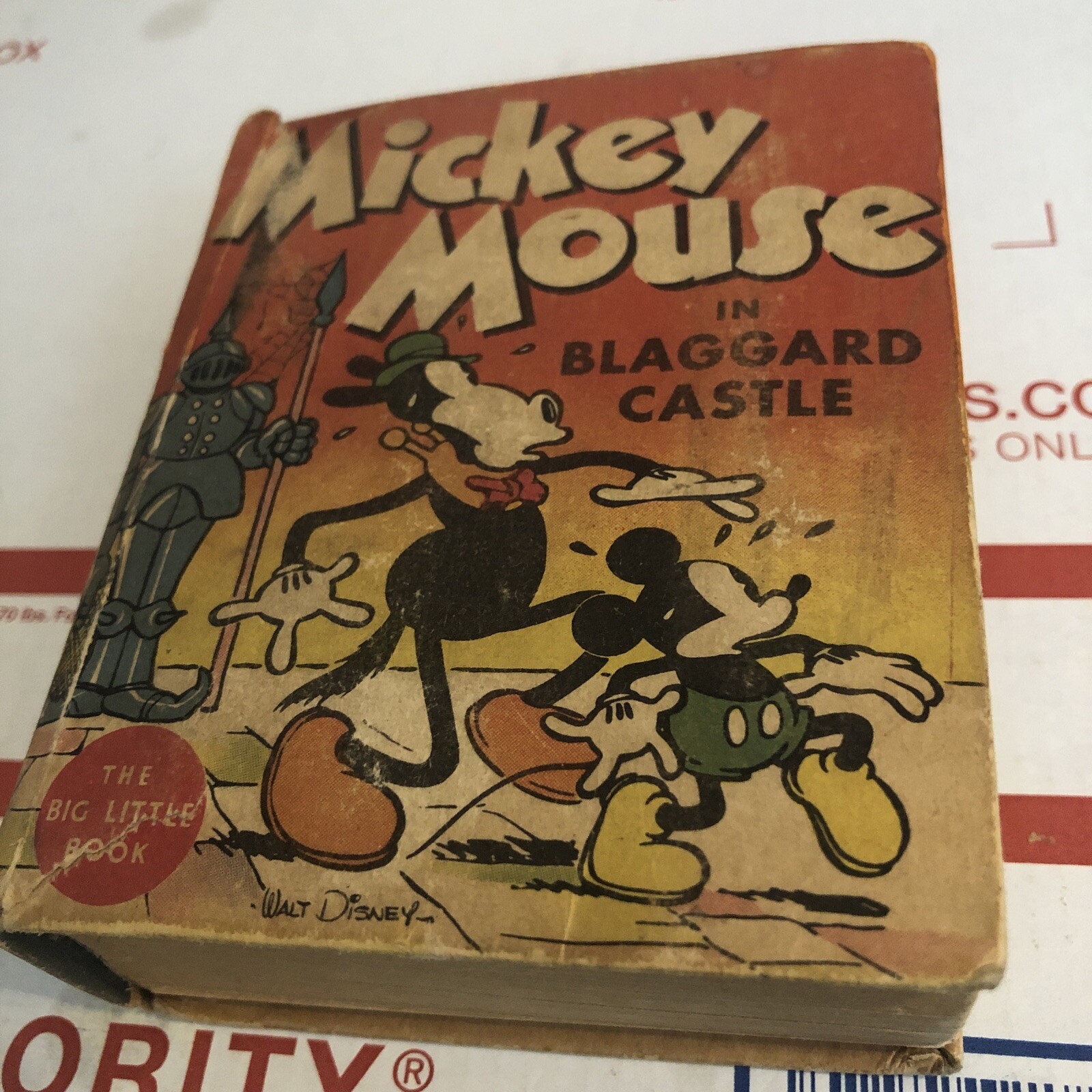 Mickey Mouse in Blaggard Castle #726 V.G. Condition W/ 2 Loose Pages.1934