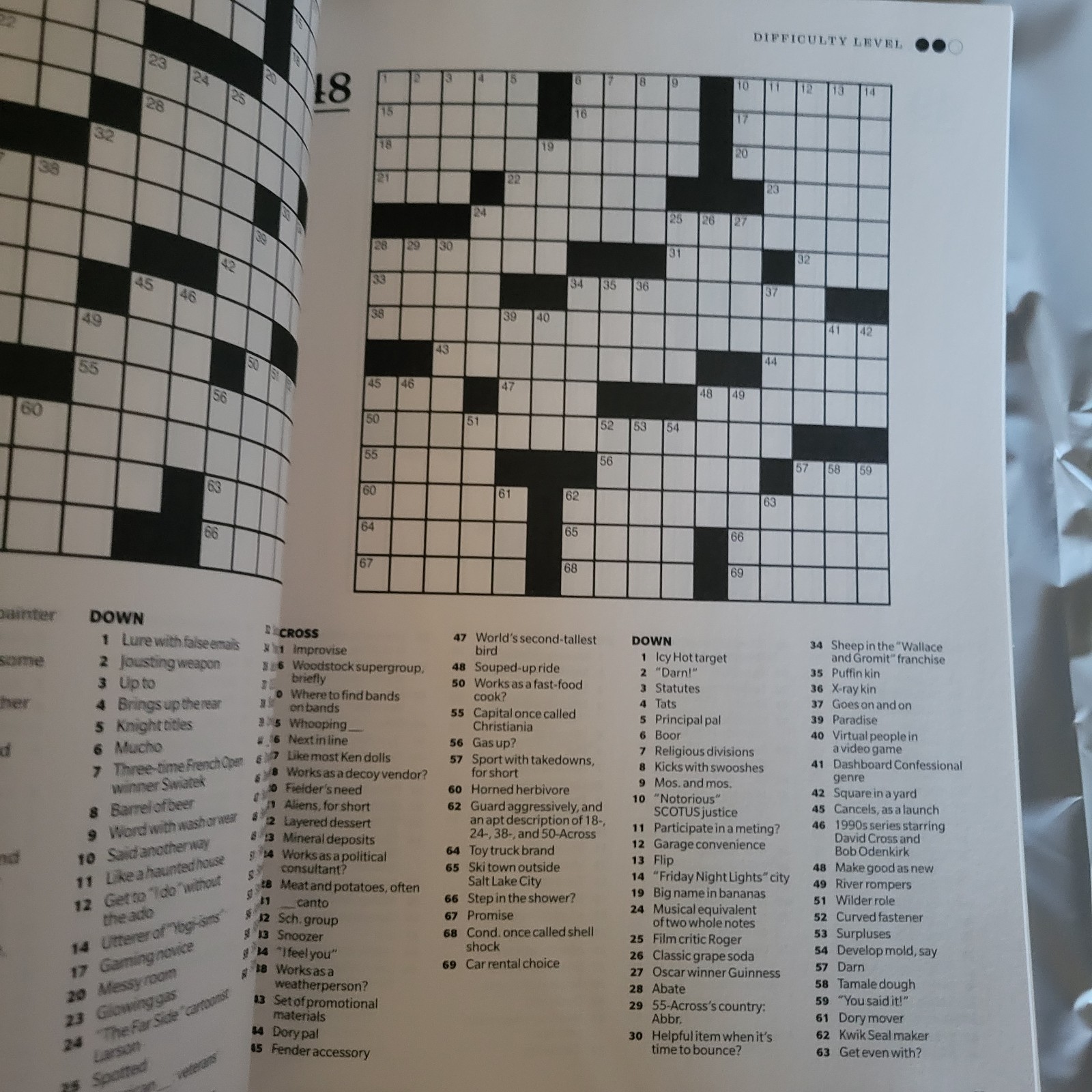 CROSSWORD Puzzles: Los Angeles Times Magazine 2026 ~ 115 Puzzles! ~ 36 Minis!!