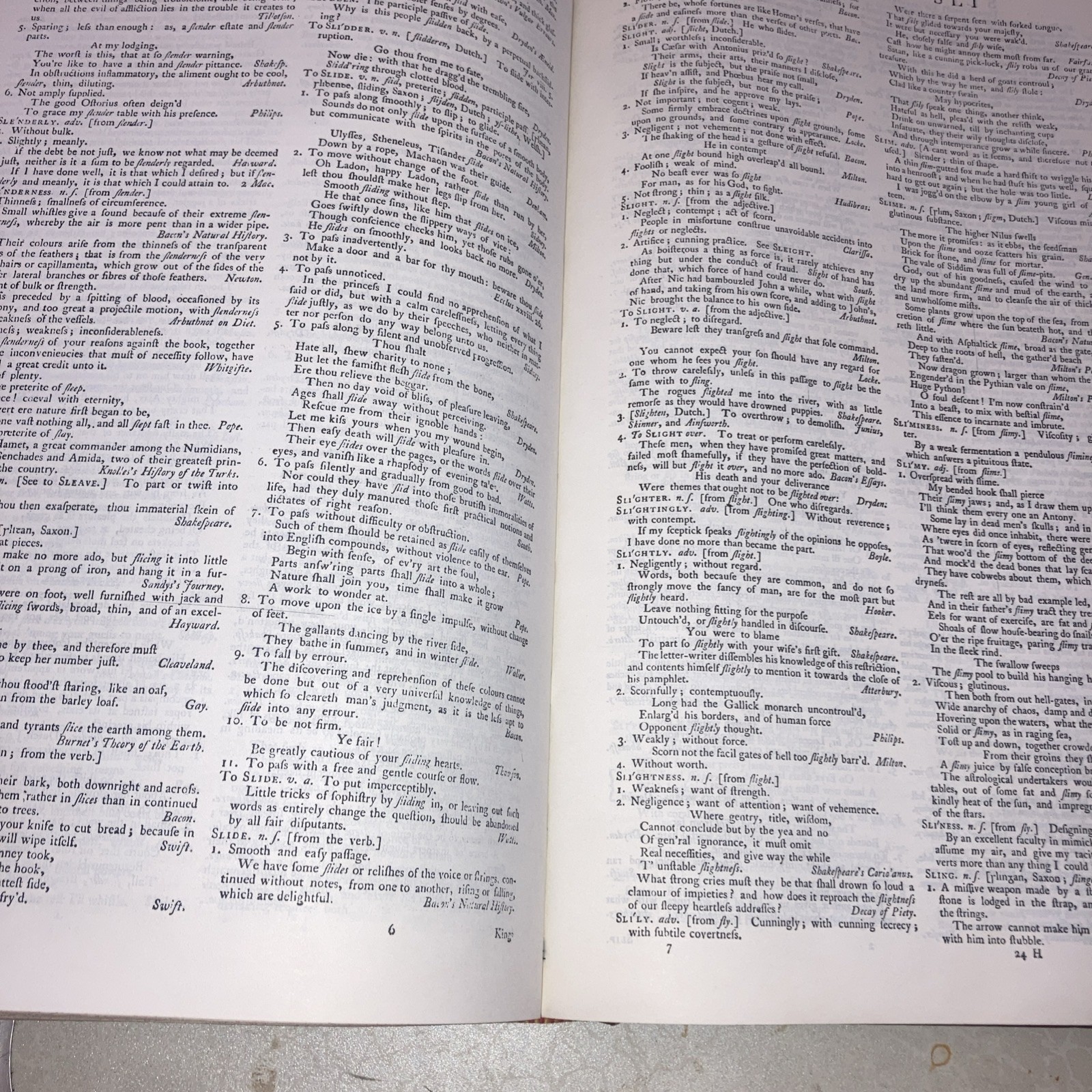 A Dictionary Of The English Language By Johnson 1979 Times Edition